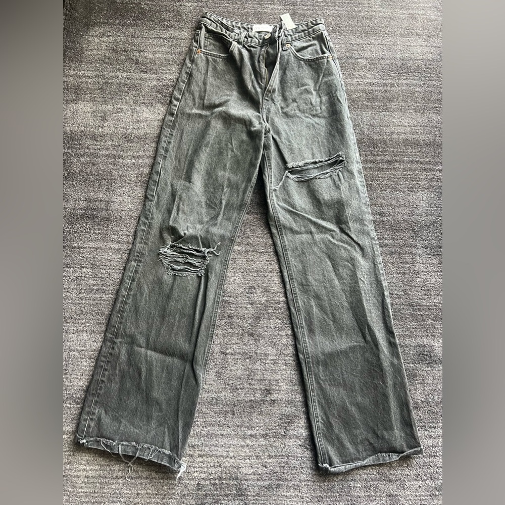 High Waisted Wide Leg Zara Jeans